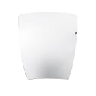 ROSSINI ILLUMINAZIONE - APPLIQUE IN VETRO BIANCO SATINATO E27 IP20 22CM