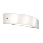 ROSSINI ILLUMINAZIONE - APPLIQUE IN VETRO BIANCO SATINATO E27 IP