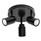 ROSSINI ILLUMINAZIONE - APPLIQUE/PLAFONIERA 4 ELEMENTI NERO GU10
