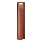 ROSSINI ILLUMINAZIONE - BOLLARD CORTEN LED 7W 49° IP54 3000K CRI80 65CM BRA002CO