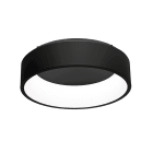 ROSSINI ILLUMINAZIONE - PLAFONIERA TONDA NERA LED 30W IP20 3000K CRI80