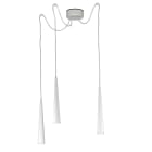 ROSSINI ILLUMINAZIONE - SOSPENSIONE 3 ELEMENTI BIANCA GU10 IP20