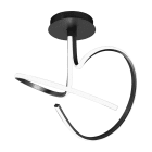 ROSSINI ILLUMINAZIONE - PLAFONIERA NERA LED 39W IP20 3000K CRI80