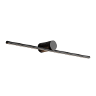 ROSSINI ILLUMINAZIONE - APPLIQUE NERA LED 6W IP54 3000K CRI90