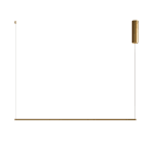 ROSSINI ILLUMINAZIONE - SOSPENSIONE ORIZZONTALE ORO LED 18W IP20 3000K CRI90