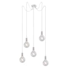 ROSSINI ILLUMINAZIONE - SOSPENSIONE 5 ELEMENTI CROMO E27 IP20