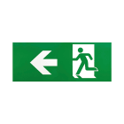 ROSSINI ILLUMINAZIONE - PITTOGRAMMA FRECCIA SX