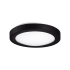 ROSSINI ILLUMINAZIONE - PLAFONIERA NERA LED 20W 3000K IP44 CRI80
