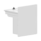 ROSSINI ILLUMINAZIONE - TAPPO DI CHIUSURA CON VITE DI BLOCCO PER GROA IN POLICARBONATO BIANCO GROA103B