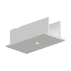 ROSSINI ILLUMINAZIONE - COPERTURA PER TESTATA ALIMENTAZIONE DA INCASSO BIANCO