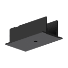 ROSSINI ILLUMINAZIONE - COPERTURA PER TESTATA ALIMENTAZIONE DA INCASSO NERO