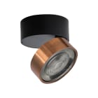 ROSSINI ILLUMINAZIONE - APPLIQUE/PLAFONIERA NERO/RAME LED 13W 38° IP20 3000K CRI90