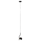 ROSSINI ILLUMINAZIONE - SOSPENSIONE NERA/ORO LUCIDO LED 7W IP20