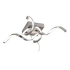 ROSSINI ILLUMINAZIONE - PLAFONIERA NICHEL SATINATO LED 40W IP20 4000K CRI80