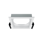 ROSSINI ILLUMINAZIONE - GHIERA QUADRATA CON CORNICE PER KOM07 BIANCA
