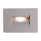 ROSSINI ILLUMINAZIONE - SEGNAPASSO ORIZZONTALE GRIGIO LED 3W 35° IP65 4000K CRI80