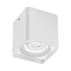 ROSSINI ILLUMINAZIONE - DOWNLIGHT A PLAFONE QUADRATO BIANCO GU10 IP54 KUB006B