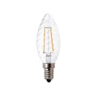 ROSSINI ILLUMINAZIONE - LAMPADINA LED TRASPARENTE DIMMER E14 4W 360° 3000K