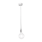 ROSSINI ILLUMINAZIONE - SOSPENSIONE IN SILICONE BIANCO E27 IP20