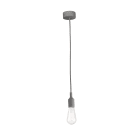 ROSSINI ILLUMINAZIONE - SOSPENSIONE IN SILICONE GRIGIO E27 IP20