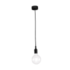 ROSSINI ILLUMINAZIONE - SOSPENSIONE IN SILICONE NERO E27 IP20