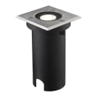 ROSSINI ILLUMINAZIONE - UPLIGHT QUADRATO ACCIAIO LED 1W 30° IP67 3000K CRI80 IK05