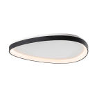 ROSSINI ILLUMINAZIONE - PLAFONIERA NERA LED 48W IP20 3000K CRI80 LOU005N