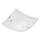 ROSSINI ILLUMINAZIONE - PLAFONIERA IN VETRO BIANCO SATINATO E27 IP20 50CM