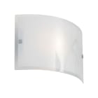 ROSSINI ILLUMINAZIONE - APPLIQUE IN VETRO BIANCO SATINATO E27 IP20 30CM