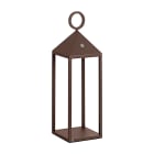 ROSSINI ILLUMINAZIONE - LAMPADA DA TAVOLO PORTATILE CORTEN LED 2,2W IP54 2700K CRI85 47CM