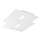 ROSSINI ILLUMINAZIONE - PLAFONIERA BIANCA LED 26W IP20 2700K CRI80 PON002B