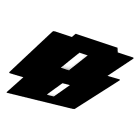 ROSSINI ILLUMINAZIONE - PLAFONIERA NERA LED 26W IP20 2700K CRI80