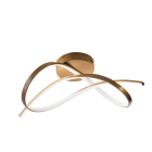 ROSSINI ILLUMINAZIONE - PLAFONIERA ORO SATINATO LED 30W IP20 3000K SAV002