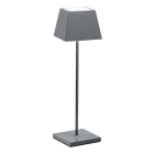 ROSSINI ILLUMINAZIONE - LAMPADA DA TAVOLO PORTATILE GRIGIA LED 2