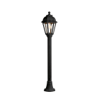 ROSSINI ILLUMINAZIONE - BOLLARD NERO E27 IP44 102CM
