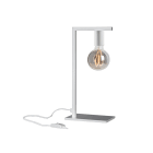 ROSSINI ILLUMINAZIONE - LAMPADA DA TAVOLO BIANCA E27 IP20