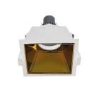 ROSSINI ILLUMINAZIONE - DOWNLIGHT QUADRATO BIANCO RIFLETTORE ORO GU10 IP20 VIR001BOR
