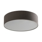 ROSSINI ILLUMINAZIONE - PLAFONIERA CON PARALUME CILINDRICO ANTRACITE E27 IP20 58CM