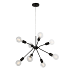 ROSSINI ILLUMINAZIONE - SOSPENSIONE NERA E27 IP20