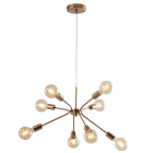 ROSSINI ILLUMINAZIONE - SOSPENSIONE ORO SATINATO E27 IP20 XPL001OS