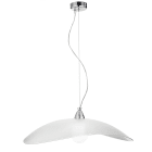 ROSSINI ILLUMINAZIONE - SOSPENSIONE CROMO/VETRO SERIGRAFATO E27 IP20 64CM