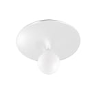ROSSINI ILLUMINAZIONE - PLAFONIERA BIANCA E27 IP20 25CM