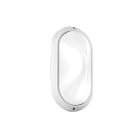 ROSSINI ILLUMINAZIONE - APPLIQUE/PLAFONIERA OVALE BIANCA E27 IP65