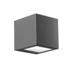 ROSSINI ILLUMINAZIONE - APPLIQUE MONOEMISSIONE QUADRATA ANTRACITE LED 4,5W IP65 3000K CRI80