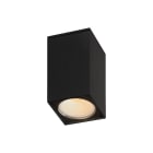 ROSSINI ILLUMINAZIONE - DOWNLIGHT A PLAFONE QUADRATO NERO CON LAMPADINA GU10 MINI 2700K BIANCA