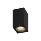 ROSSINI ILLUMINAZIONE - DOWNLIGHT A PLAFONE QUADRATO NERO CON LAMPADINA GU10 MINI 2700K NERA