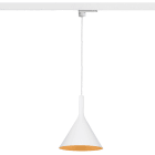 ROSSINI ILLUMINAZIONE - SOSPENSIONE PER BINARIO TRIFASE BIANCO/ORO SATINATO E14 IP20