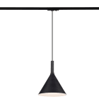 ROSSINI ILLUMINAZIONE - SOSPENSIONE PER BINARIO MONOFASE NERO/BIANCO E14 IP20