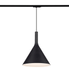 ROSSINI ILLUMINAZIONE - SOSPENSIONE PER BINARIO MONOFASE NERO/BIANCO E27 IP20