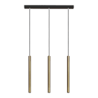 ROSSINI ILLUMINAZIONE - SOSPENSIONE 3 ELEMENTI LED 3W LINEARE BRONZO IP20 3000K CRI80